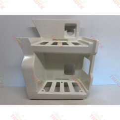 PRAWY ORYGINALNY DOLNY STOPIEŃ STOPNICA MAN TGX 3 TG3 KOLOR RAL 9010 81615200066 MAN 81615200066 zdjęcie 2