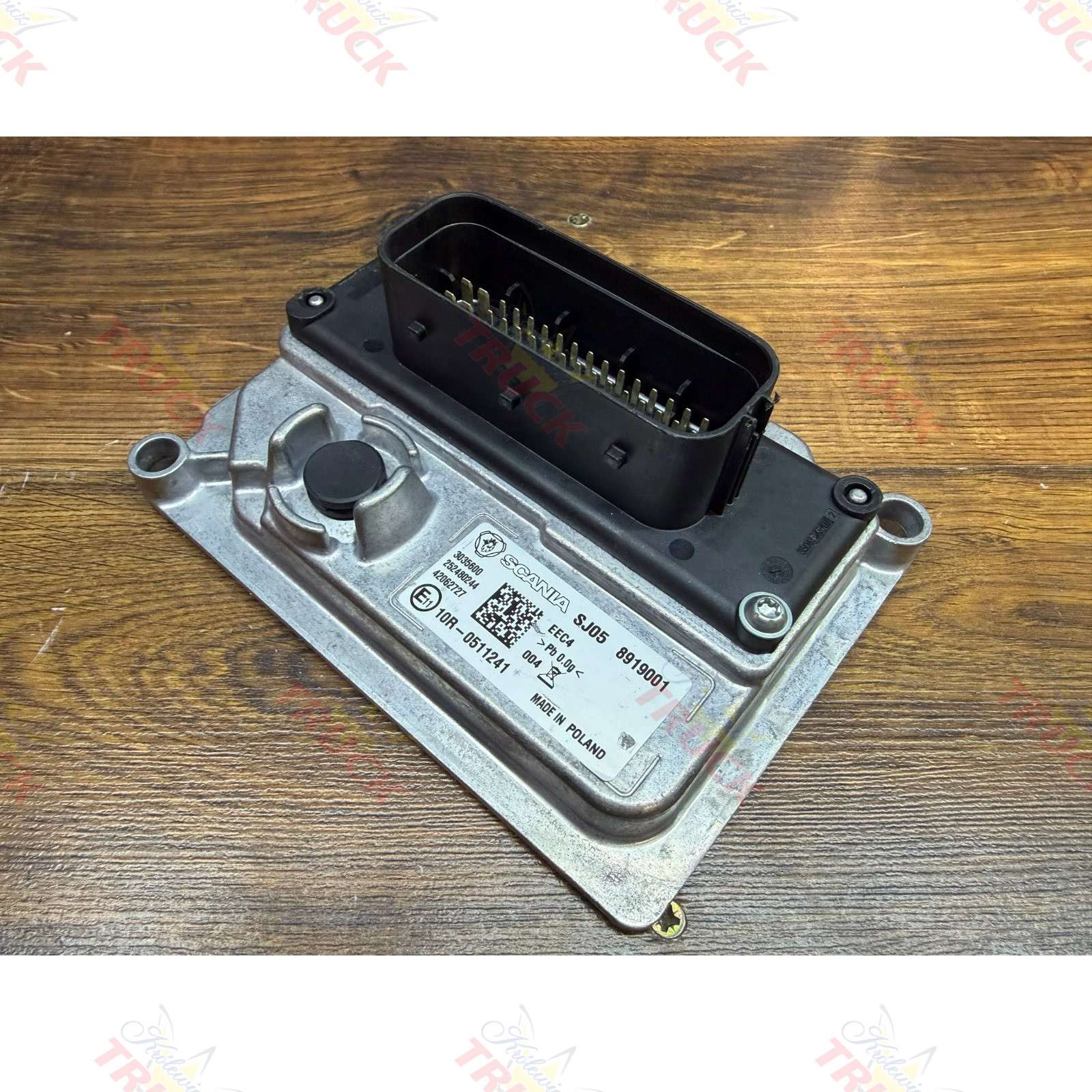 STEROWNIK KOMPUTER MODUŁ SCANIA L , P , G ,R AMS2 EEC4 252480244 NR332 SCANIA SJ05 , 8919001 , 3035600 , 252480244 , 42062727 , NR332 zdjęcie 4