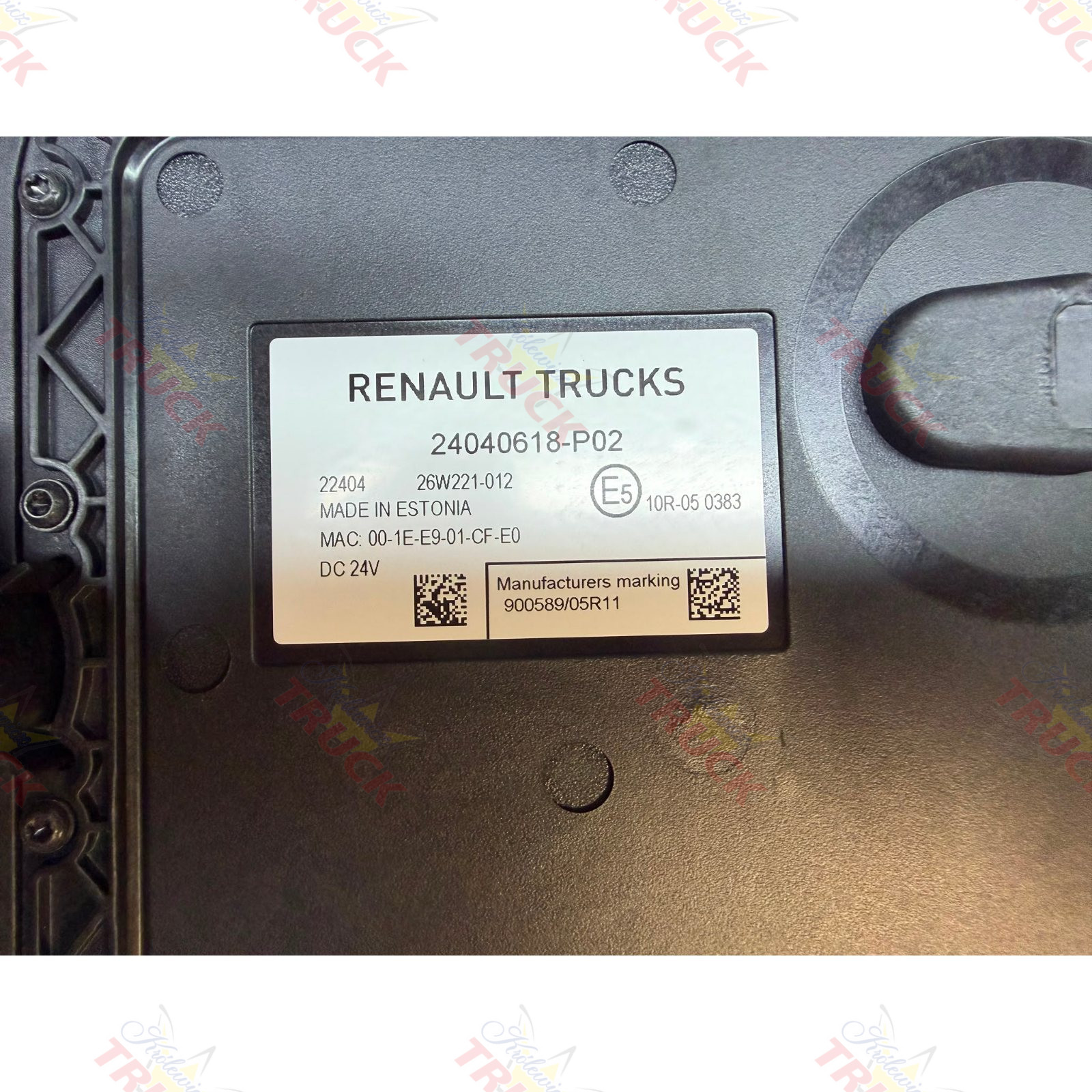 STEROWNIK ŚWIATEŁ MODUŁ KOMPUTER RENAULT RANGE T GAMA 24040618 P02 NR331 RENAULT 24040618 , P02 , 24040618-P02 zdjęcie 6