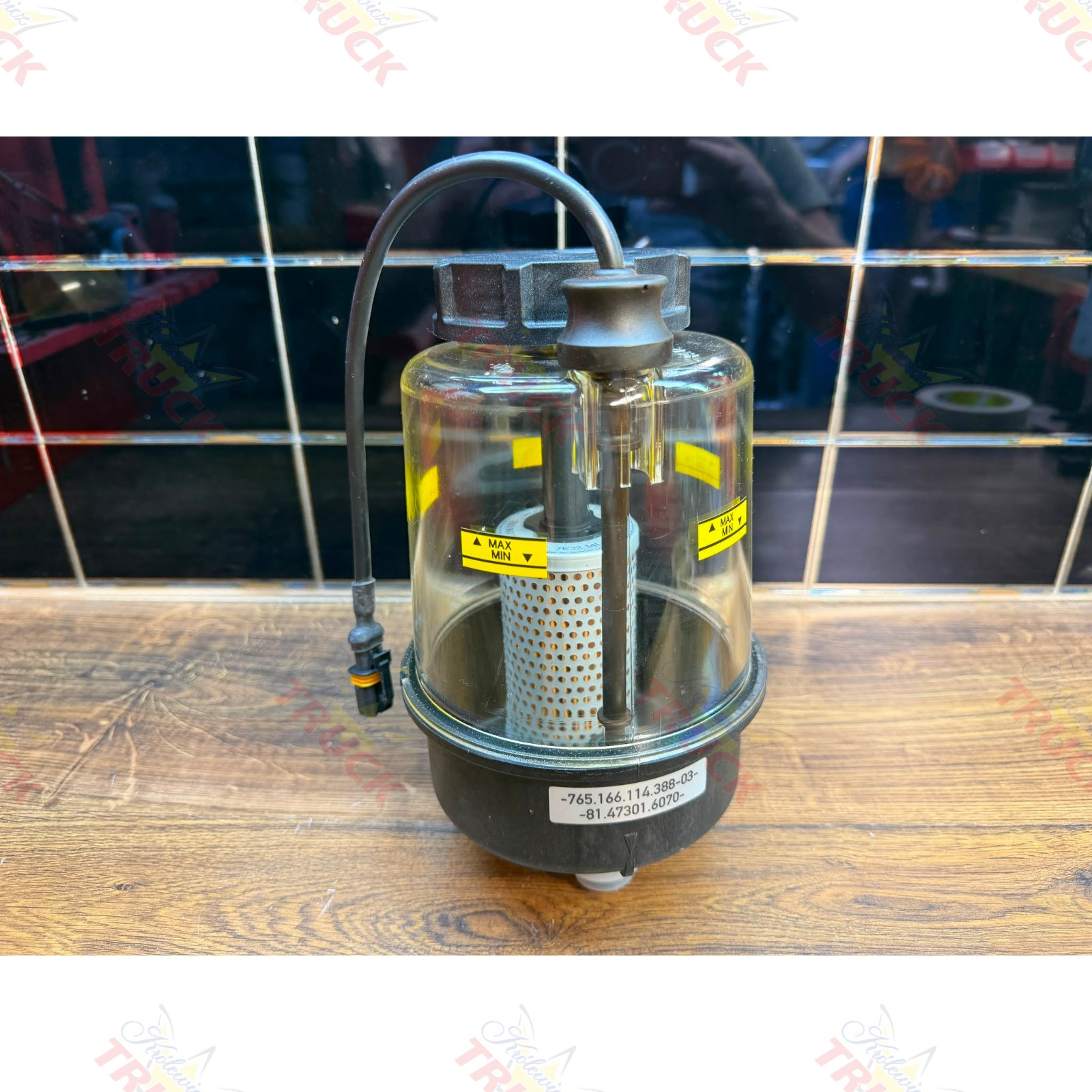ZBIORNIK OLEJU HYDRAULICZNEGO , MAN TGX TGS 81473016070 NR340 MAN 81473016070 , 81473016057 , 81.47301-6070 , 81.47301-6057 zdjęcie 3